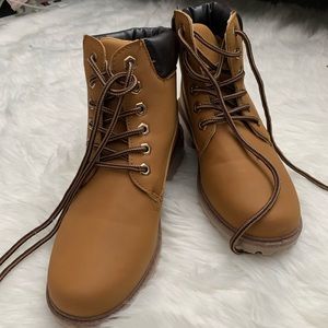 NWOT Faux Leather Boots